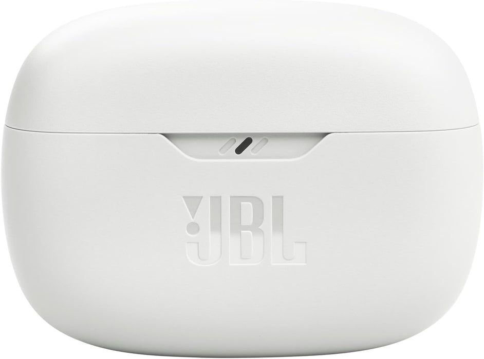 JBL Vibe Beam - True Wireless JBL Deep Bass Sound Earbuds, Bluetooth 5.2, Water & Dust Resistant, Hands-free call with VoiceAware, Up to 32 hours of battery life (Black)
