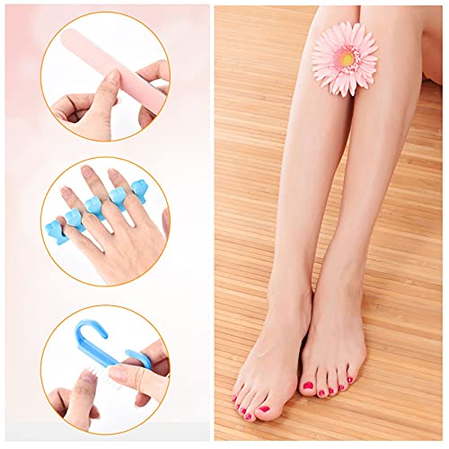 U-HOOME Pedicure Kit,20 in 1 Professional Pedicure Tools set Stainless Steel Foot Care Kit to Remove Hard Skin Head Skin