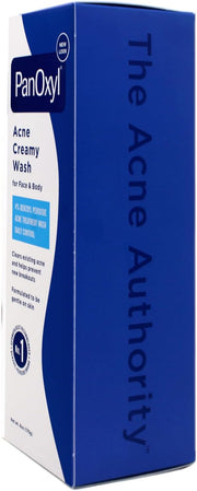 â Creamy Acne Wash with 4% Benzoyl Peroxide Reduces Blemishes and Exfoliates Skin Cells â 6 oz (3 Pack)