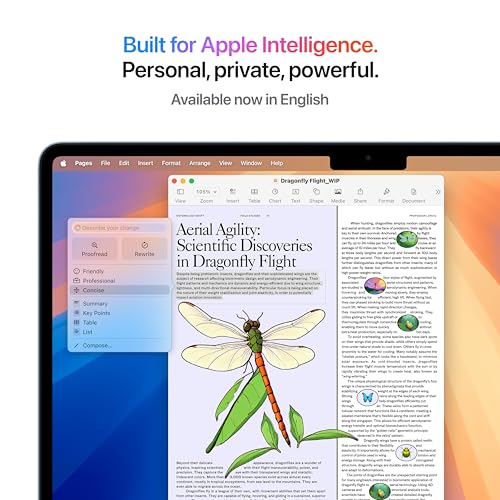 Apple 2025 MacBook Air (13-inch, Apple M4 chip with 10-core CPU and 8-core GPU, 16GB Unified Memory, 256GB) - Sky Blue;English