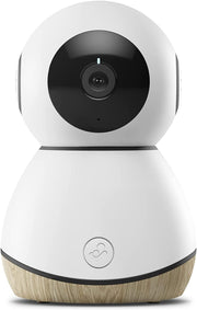 Maxi-Cosi See Baby Monitor, 24/7 Reassurance, Monitor with Camera (1080p HD) and Audio, Compatible with Alexa and Google Assistant, White Wood, 2 Year Warranty - Baby Monitor