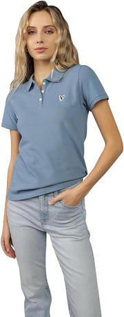 Womens Classic Polo Shirt classic - Blue