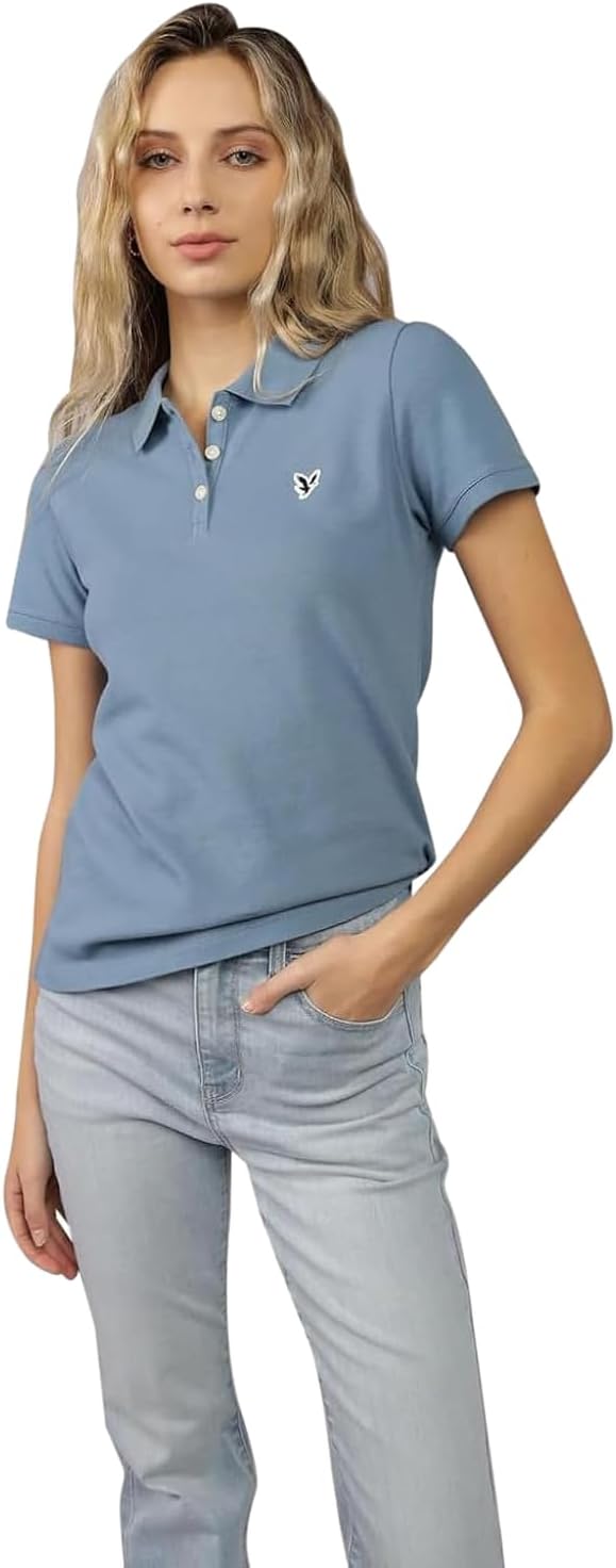 Womens Classic Polo Shirt classic - Blue