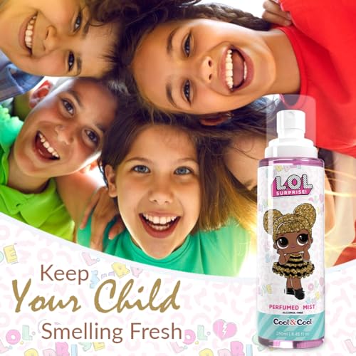 Cool & Cool LOL Surprise Queen Bee Alcohol Free Kids Perfumed Mist 250ml