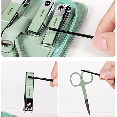 ECVV 20Pcs/Pack Black Disposable Adhesive Ear Clean Stick Spiral Tips Ear Wax Removal Tool Ear Care Portable Earpick Limpiador for Adults and Kids