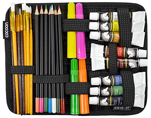 Cocoon Cpg7Bk Grid-It!® Accessory Organizer - Small 7.25" X 9.25" (Black)