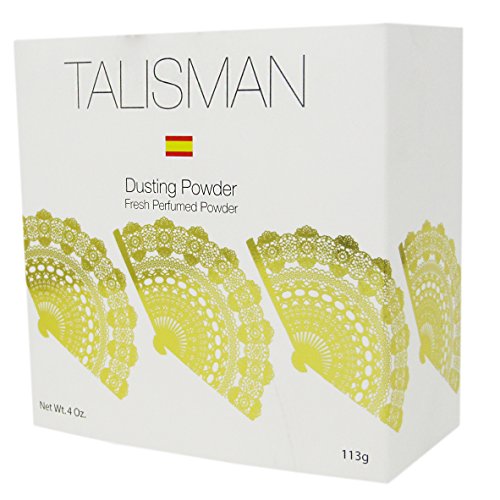 ELP ESSENTIAL Talisman Perfumed Dusting Powder with Puff, 4 oz