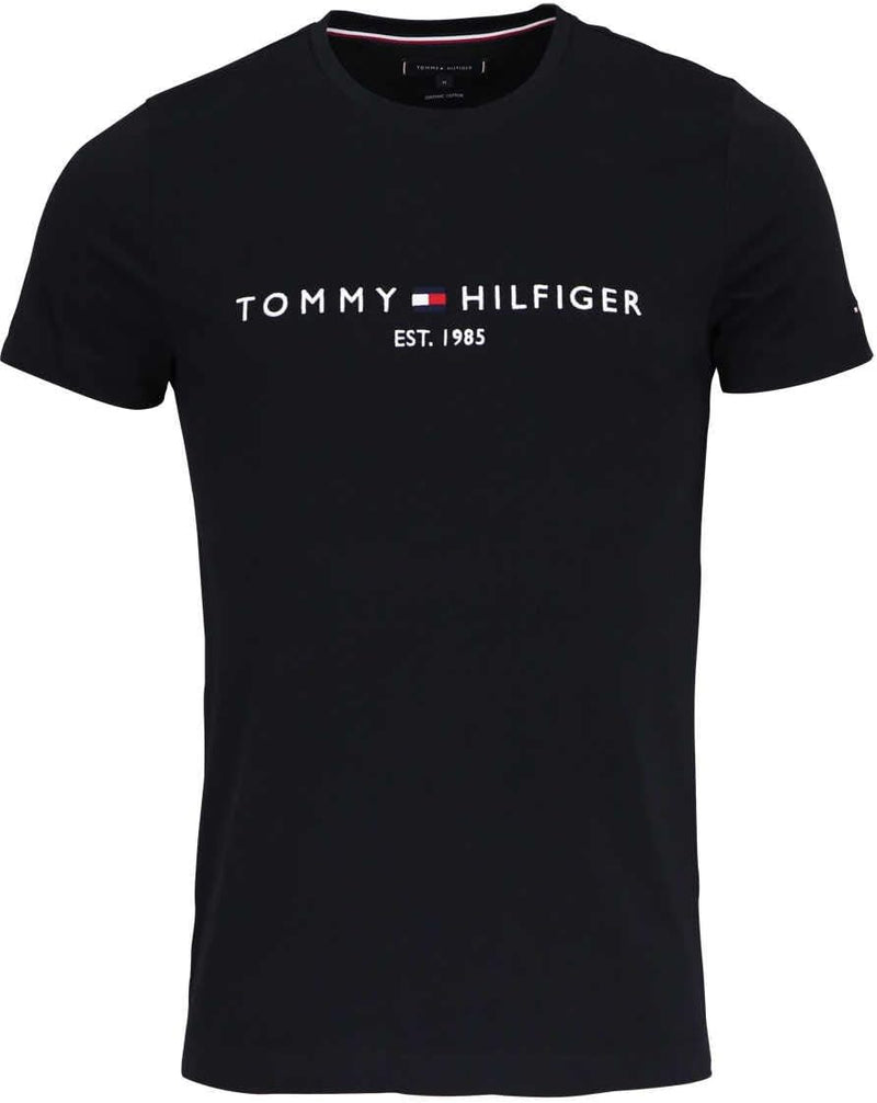 Tommy Hilfiger Mens Core Tommy Flag Logo Tee T-Shirt