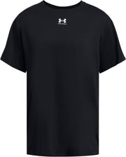 womens Essential Oversize Short Sleeve T-shirt T-shirt - Black