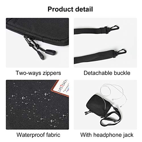 Small Crossbody Bag for Men, Mini Messenger Bag Shoulder Bag for Phone Passport