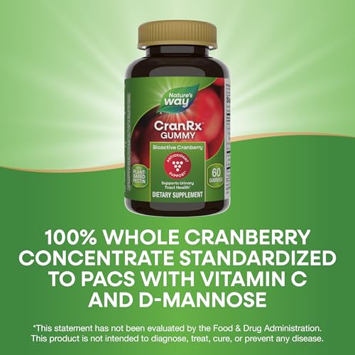 Nature's Way Alive Cranrx Gummy 60's