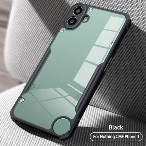 For Nothing CMF Phone 1 Case, Camera Lens Protection Back Cover, TPU Shockproof Airbags Bumper Mobile Phone Case, Anti-Yellowing Protective Casing