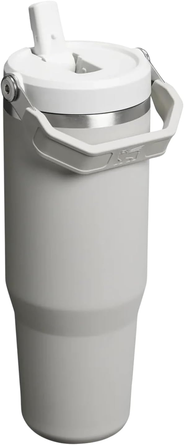 Ice Flow GO 890ml/30oz Flip Straw Wtr Btl Ash
