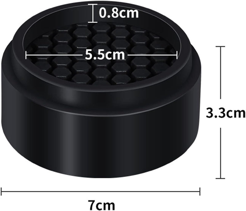Washing Machine Pads for Anti-Vibration | Shock and Noise Cancelling Washer Dryer Anti Slip Rubber Feet Mat - Mat for Washer and Dryer Fit All Machines, Reduce Noise, Anti Slip, Protect