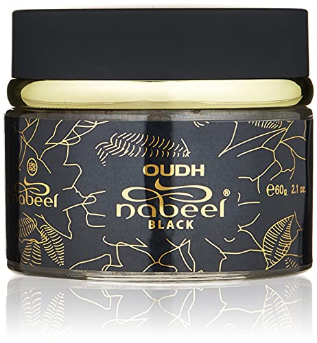 Nabeel Perfumes Oudh Black Incense, 60 g, 4INP074508