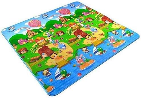 Other 2Mx1.8M Kid Baby Play Mat Floor Activity Happy Farm Rug Child Crawling Carpet