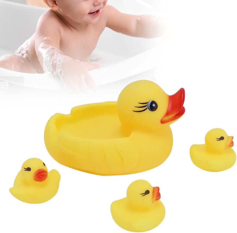Duck Bath Toy, 4pcs Baby Duck Bath Toy Cute Animal Float Bathroom Shower Toy Children Gift Decoration Bath Toys Baby & Toddler Toys
