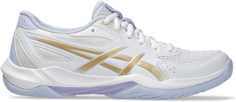 GEL-ROCKET 12 womens Sneaker - WHITE/CHAMPAGNE