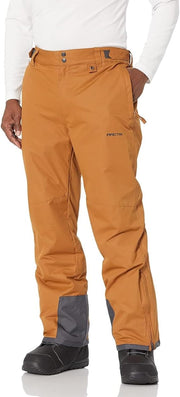 mens Essential Snow Pants - Cappucino Large/32" Inseam