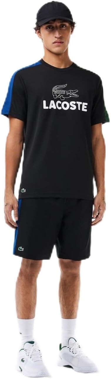 Mens Shorts Boxer Shorts (pack of 1) - BLACK/GLOBE-GREEN