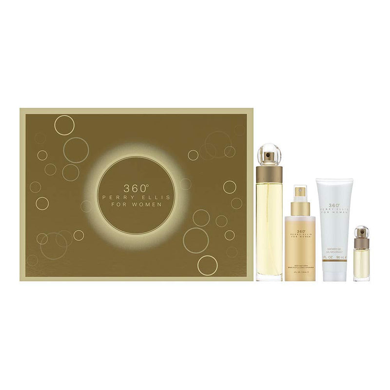 Perry Ellis 360 for Women 4 Pc Gift Set