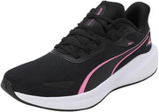 Unisex's Skyrocket Lite Road Running Shoe - Puma Black Fast Pink PUMA White