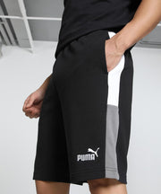 mens ESS BLOCK Shorts 10" TR PUMA Black Shorts - PUMA Black