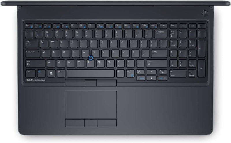 Dell (Refurbished) Precision 7520 Workstation Laptop | intel Core i7-6th Generation CPU | 32GB RAM | 512GB SSD | AMD Radeon Pro WX4130 2GB Graphics | 15.6 inch Display | Windows 10 Professional