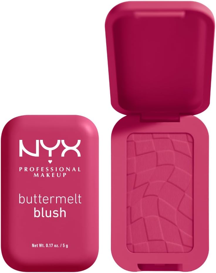 Buttermelt Powder Blush Compact, Matte Finish, up to 12 H Wear, Fade & Transfer Resistant, Butta Together - BUTTA THAN BEFORE