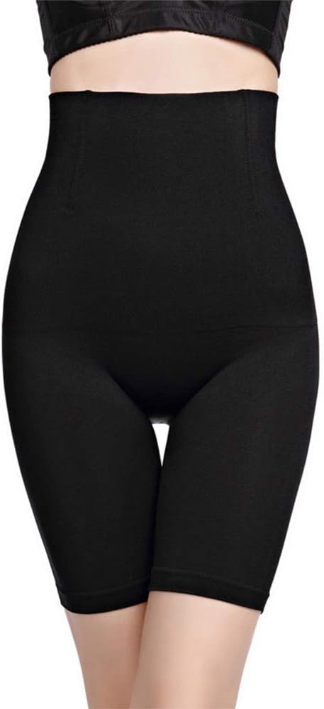 High Waisted Butt Lifter Waist Control Thigh Slimmer, 3 in 1 Body Shapers for Women - Black