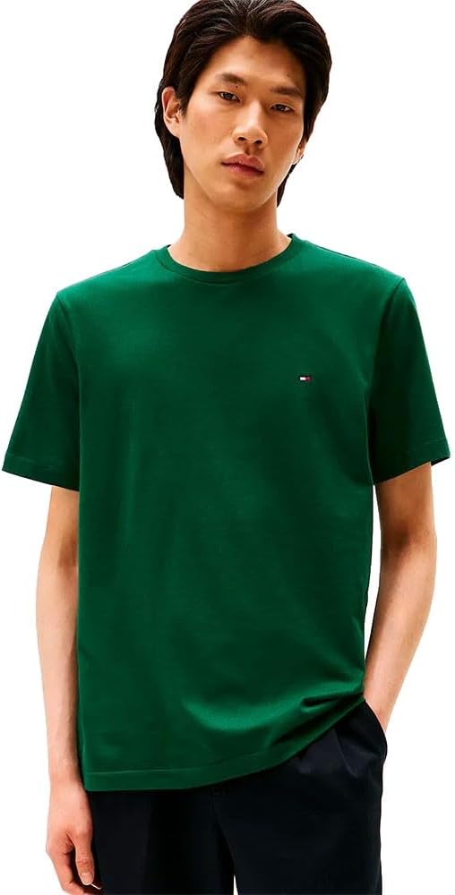 Mens Ess seasonal reg fit S/S T-Shirt (pack of 1) - Ornamental Green