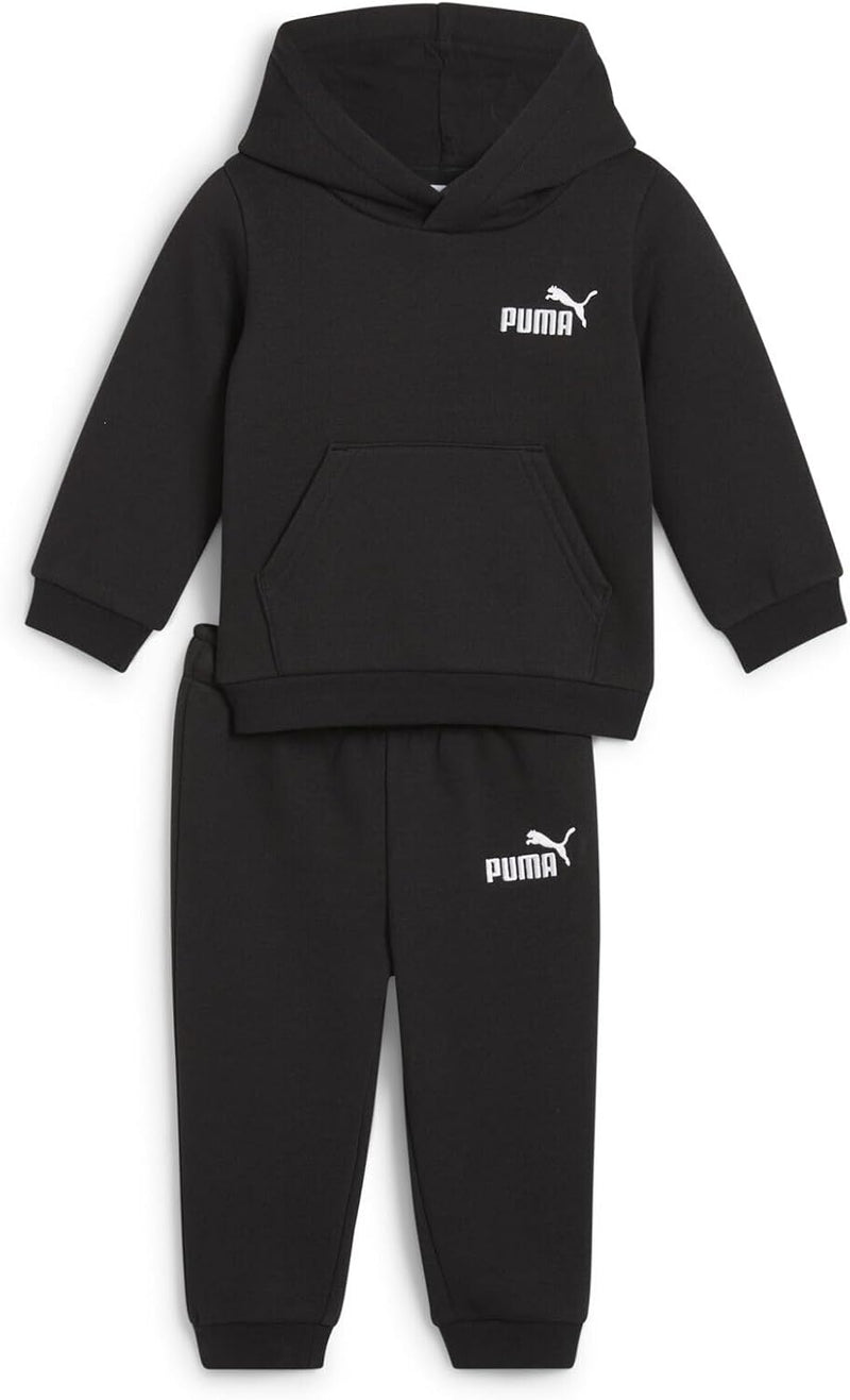 Unisex Baby Minicats Loungewear Set Fl Inf Knitted Suits - Puma black.