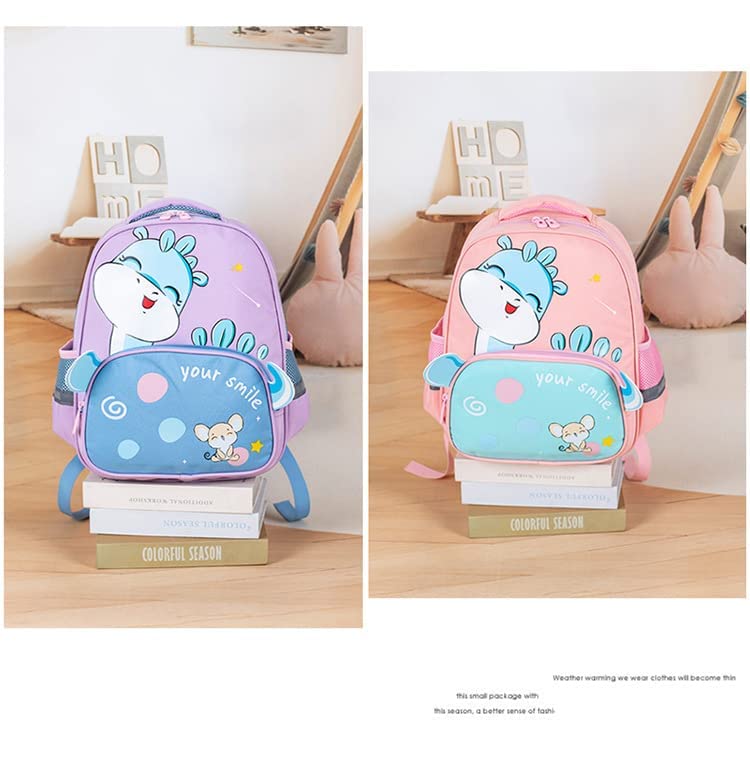 TAIZRONG Kids Backpack for Boys & Girls Toddler Travel Backpacks Waterproof Cute Small Cartoon Daycare Bag Toddler Bags Features Padded Back & Adjustable Strap Ideal for for School Camp Travel