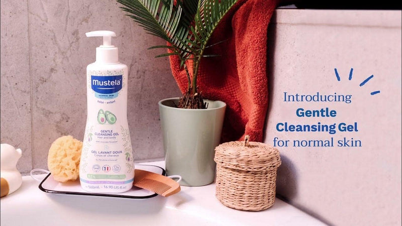 Cleansing & Hydration Essentials - Baby Skincare & Bath Time Essentials - Natural & Plant Based - 3 Items Set