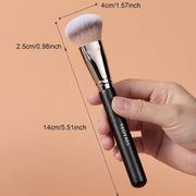 TEOYALL Setting Powder Brush, Ultra Plush Fluffy Synthetic Bristles Makeup Buffing Brush for All-Over Application With Bronzer Foundation