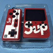 Sup Double Game Box 400 in 1 Retro Gaming Console Classic USB Charging Birthday Gift for Kids (Red)