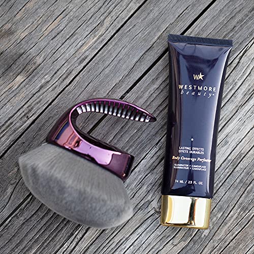 Westmore Beauty Blend & Blur Body Brush for Makeup, Self Tanner, Bronzer; Provides Flawless Application Evenly Without Streaking