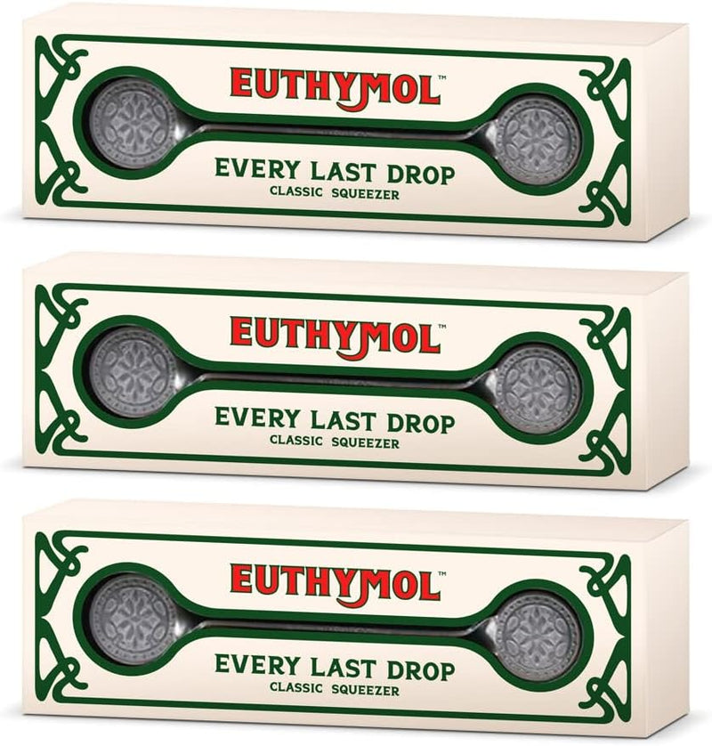 Euthymol Classic Toothpaste Squeezer x 2, Rolling Dispenser Roller Squeezers, Plastic Aluminum Metal Tube Toothpastes, Bathroom Accessor - Squeezer 1 count (Pack of 3)