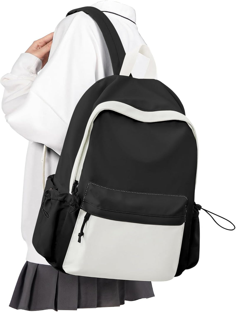 VECAVE Lightweight Casual Laptop Backpack Purse for Women,Travel Backpack with laptop compartment