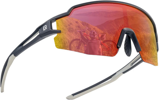 ROCKBROS Unisex Adult 10171/Usnew Sunglasses (pack of 1) - Black Yellow