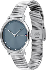 Women's Blue Dial Stainless Steel Watch - 1782149