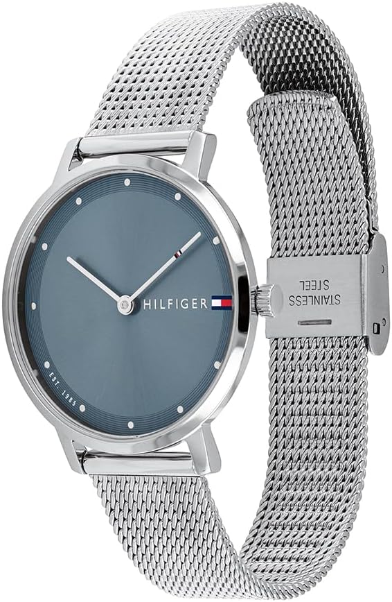 Women's Blue Dial Stainless Steel Watch - 1782149
