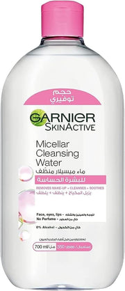 Skin Active Micellar Water Classic 400ml - Makeup Remover - 700 ml Classic (Single)