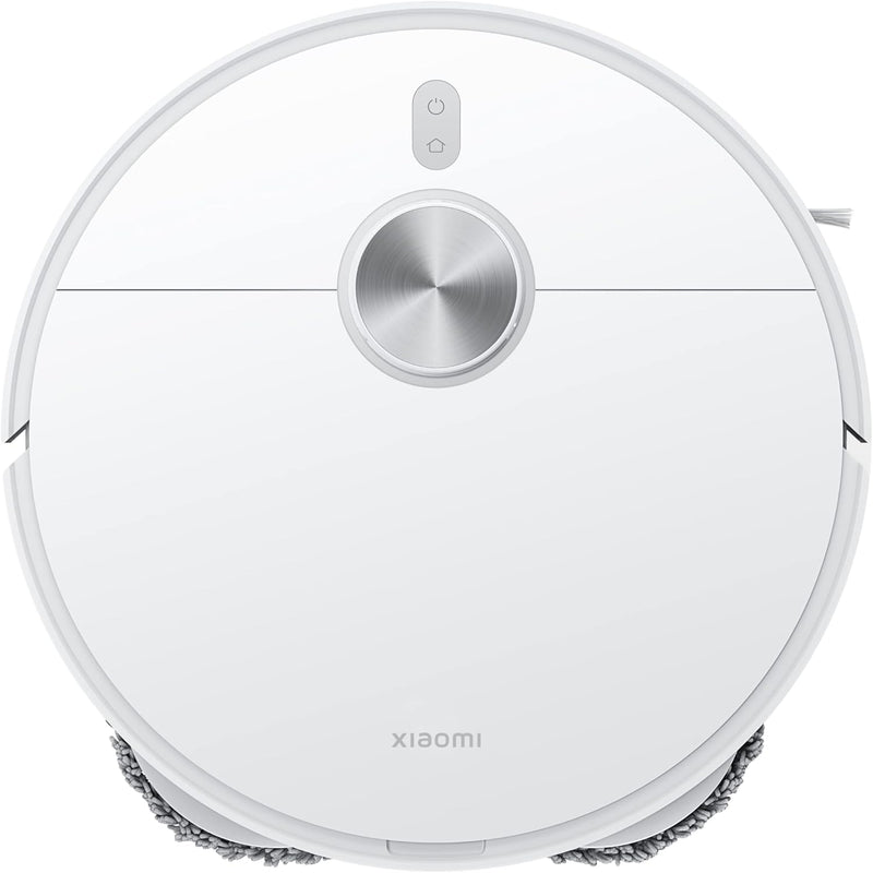 Xiaomi Robot Vacuum X10+ with Smart Cleaning all-in-one Station S-Cross AI Advanced 3D obstacle recognition 4000Pa powerful Suction high speed rotation, 3 water volume settings - White