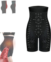 High Waisted Body Shaper Tummy Control Shorts, Women Tummy Control Leggings, Tighten the Sagging Fat Lift the Hips and Tighten the Abdomen Shaping Leggings Suitable for Women(Skin Color and Black)