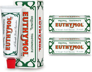 Original Toothpaste 75 ml x 2, Fluoride Free, Anti-Plaque, Antibacterial, Cavity Protection, Clean and Healthy Teeth and Gums, Fresh Mint, Daily Oral Enamel Dental Care