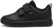 Courtflex unisex-child Low Boot - PUMA Black-PUMA Black-Cast Iron