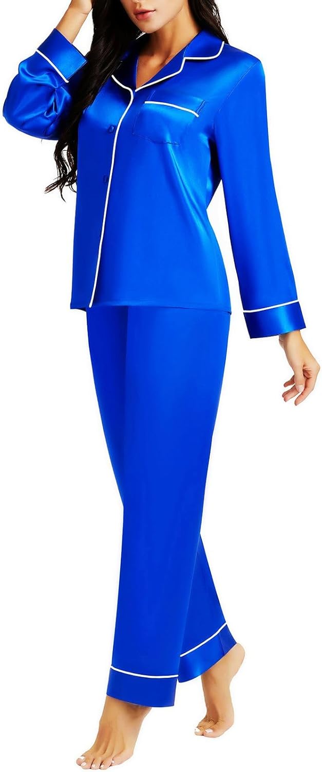 womens Dmz0017 Pajama Set (pack of 2) - Royal Blue