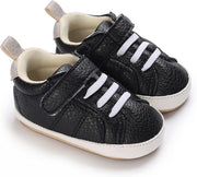 E-FAK Baby Shoes Boys Girls Infant Sneakers Non-Slip Rubber Sole Toddler Crib First Walker Shoes