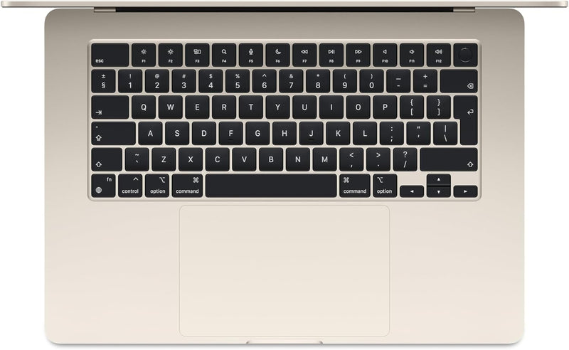 Apple 2024 MacBook Air (15-inch, Apple M3 chip with 8â€‘core CPU and 10â€‘core GPU, 16GB Unified Memory, 512GB) - Midnight